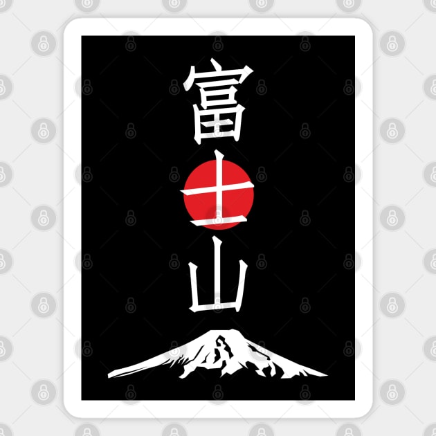 Mount Fuji. Magnet by Ekenepeken